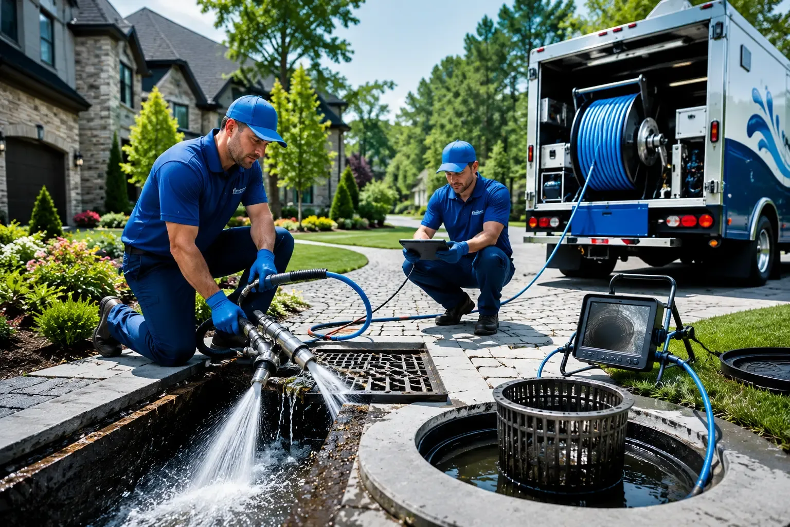 Local outdoor drain cleaning professionals in Swan Lake, NY